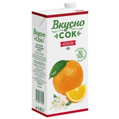 Напиток ВкусноСок Апельсиновый
