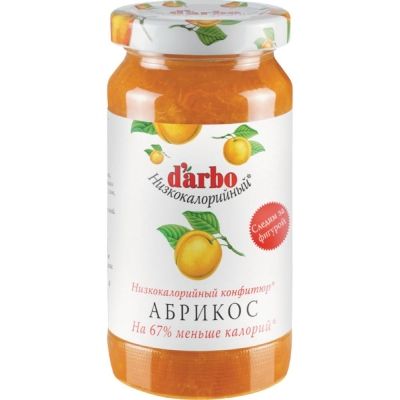 Конфитюр Дарбо 60% Абрикос низкокалорийный