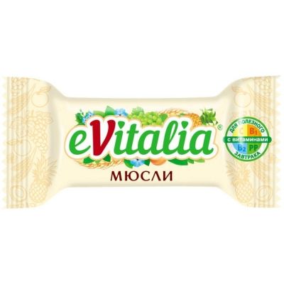 Конфеты Evitalia мюсли с витаминами