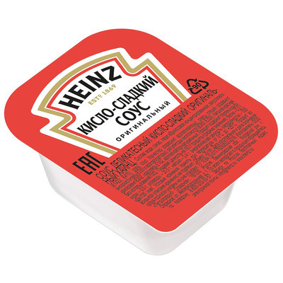 Соус Heinz кисло-сладкий дип-пот 25 мл *125 шт.