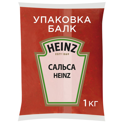Соус Heinz томатный Сальса жгуче-острый оригинальный балк