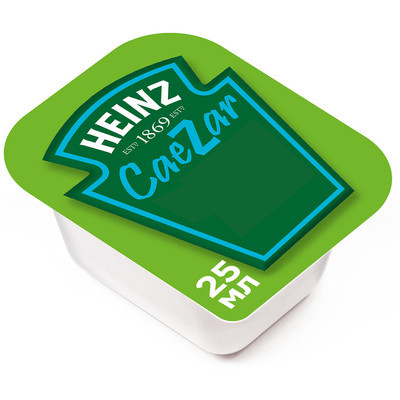 Соус Heinz Цезарь для салата дип-пот 25 мл*125 шт.