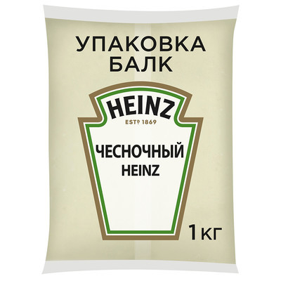 Соус Heinz чесночный пакет