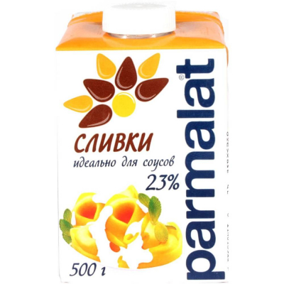 Сливки Parmalat питьевые ультрапастеризованные 23%