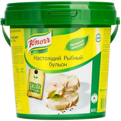 Бульон Knorr настоящий рыбный