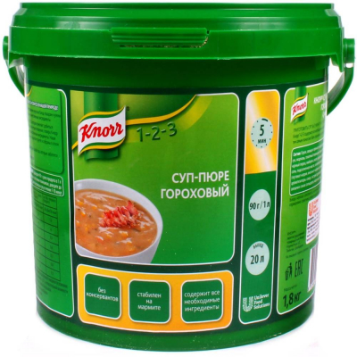 Суп-пюре Knorr гороховый