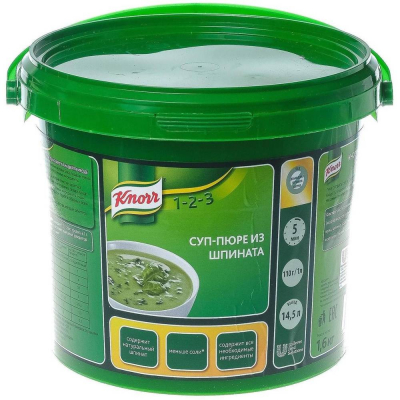 Суп-пюре Knorr из шпината