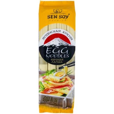 Лапша яичная Sen soy Egg Noodles