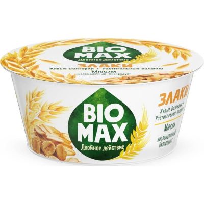 Напиток кисломолочный BioMax 1,9% мюсли