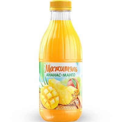 Напиток сывороточно-молочный Мажитель 0,03% ананас, манго ПЭТ