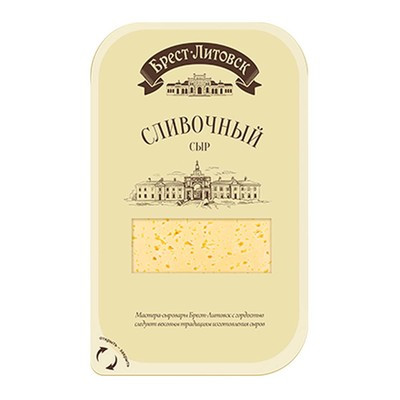 Сыр Брест-Литовский Савушкин продукт 50% сливочный слайсы