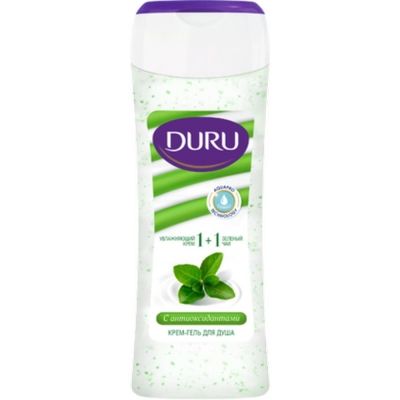 Крем-гель для душа Duru 1+1 Увлажняющий крем&Зеленый чай