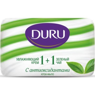 Туалетное мыло Duru Soft Sens Зеленый чай