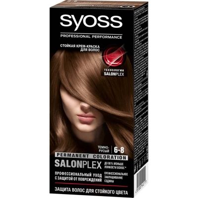 Краска для волос Syoss Color 6-8 Темно-русый