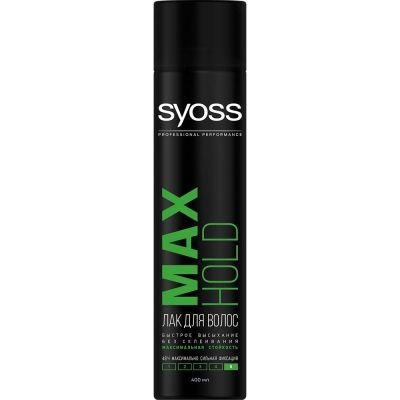 Лак для волос Syoss Max Hold максимально сильной фиксации