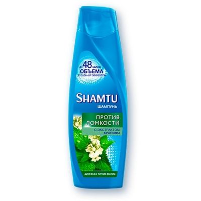 Шампунь Shamtu Против ломкости волос с экстрактом крапивы