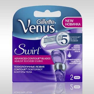 Кассеты Gillette Venus (2 шт) нов.дизайн