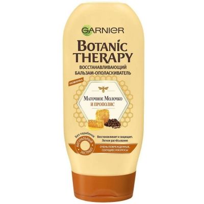 Бальзам-ополаскиватель для волос Garnier Botanic Therapy восстановление Маточное молочко и Прополис