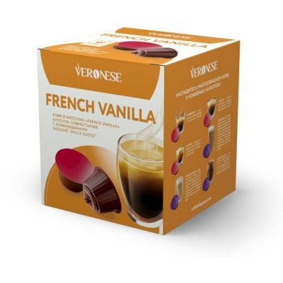 Кофе в капсулах Veronese French Vanilla (стандарт Dolce Gusto) 10 шт.