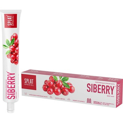 Зубная паста Сплат Special Siberry/Сибирские ягоды