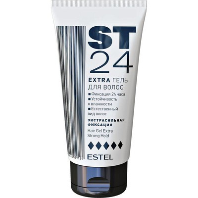 Гель Extra для волос Estel ST24 Экстрасильная фиксация