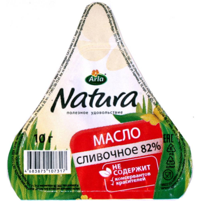 Масло сливочное Arla Natura 82%