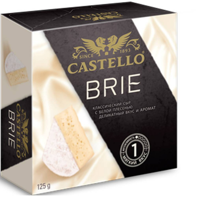 Сыр Castello с белой плесенью Бри 50%