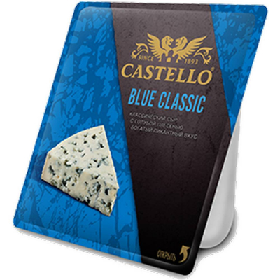 Сыр Castello с голубой плесенью Blue Classic 50%