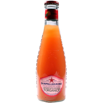 Напиток безалкогольный S.Pellegrino газированный красный апельсин стекло