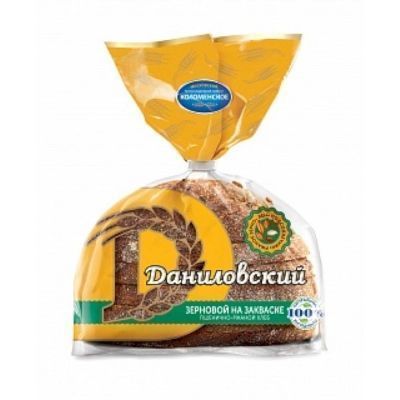 Хлеб Коломенское Даниловский Зерновой на закваске пшенично-ржаной нарезка