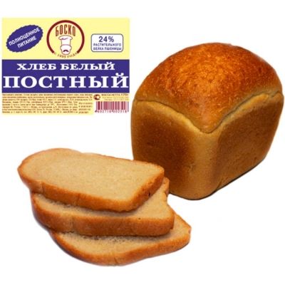 Хлеб Боско-Л постный белый