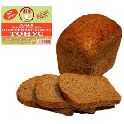 Хлеб Боско-Л тонус из цельного пророщенного зерна