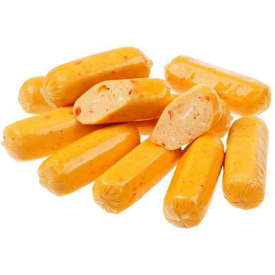 Сосиски Правильное Питание из Грудки индейки с Брынзой и Болгарским перцем в/с ц/о в/у 