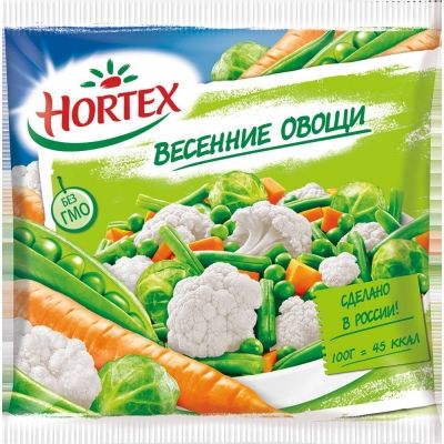 Весенние овощи Hortex замороженные