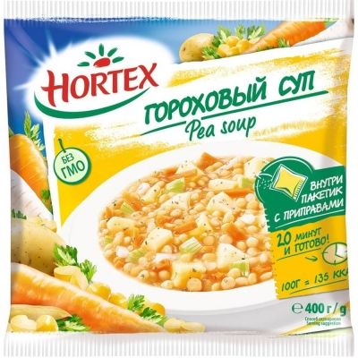 Гороховый суп Hortex замороженный