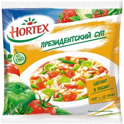 Президентский суп Hortex замороженный