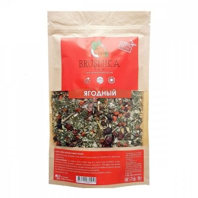 Чай ягодно-травяной Brusnika Tea 