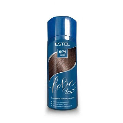 Оттеночный бальзам для волос Estel Love Ton 6/74 Темный каштан