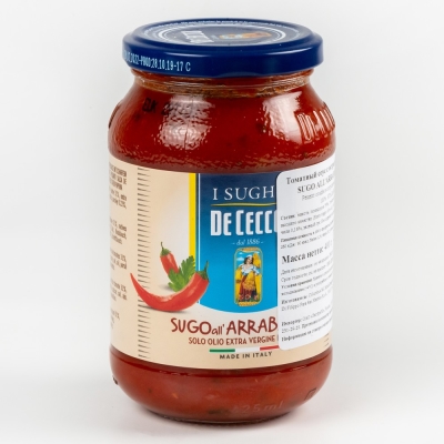 Соус томатный De Cecco Аррабьята