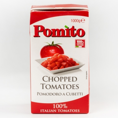 Томаты Pomito мякоть помидора, нарезанная кубиками