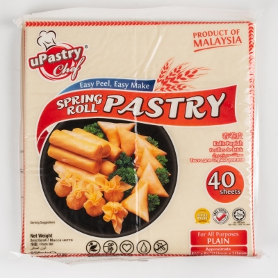 Тесто для спринг-роллов uPastry Chef 8.5' (40 листов)