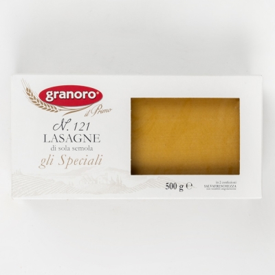Макаронные изделия из твердых сортов пшеницы GranOro Gli Speciali №121 Лазанья