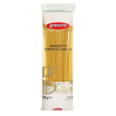 Макаронные изделия из твердых сортов пшеницы GranOro I classici №12 Спагетти
