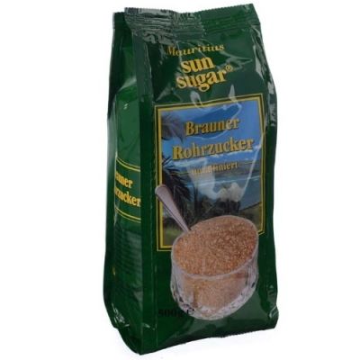 Сахар тростниковый Sun Sugar песок коричневый нерафинированный