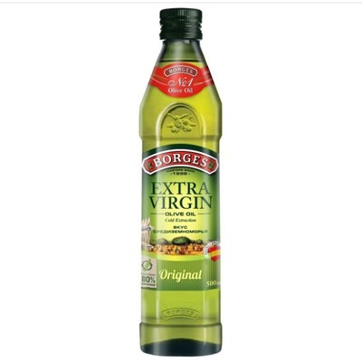 Масло оливковое Боргес нерафинированное ст/б зеленый