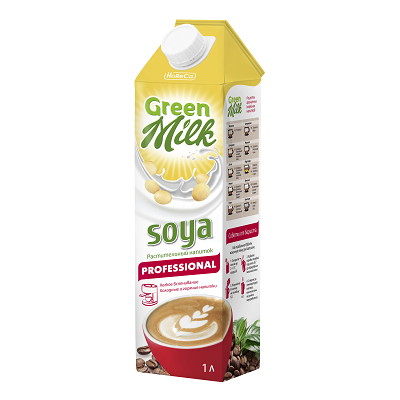 Напиток Green Milk безалкогольный соя Soya PROFESSIONAL
