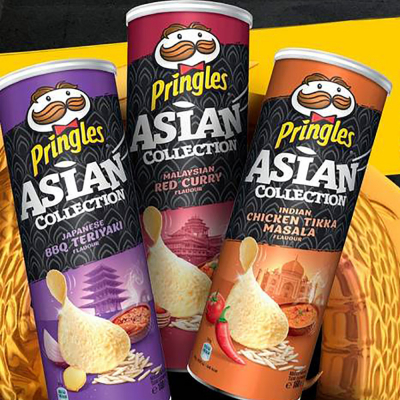 Чипсы рисовые Pringles Asian Collection Соус барбекю терияки по-японски