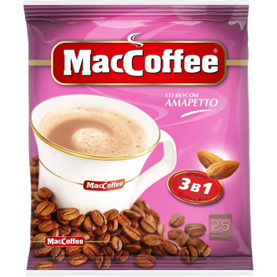 Кофе Мак-Кофе 3в1 Амаретто