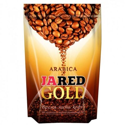 Кофе растворимый сублимированный Jared Gold арабика зип-пакет