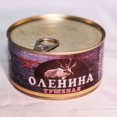 Тушенка из оленины Консервпром ж/б